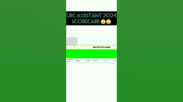 MY UIIC ASSISTANT SCORECARD 2024 🙄 #uiic #shorts