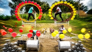 Ultimate Village Balloon Challenge | Fun Game Competition | ss food challenge bvg 30min game  screenshot 3