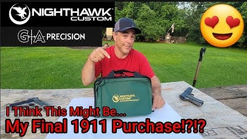Cover Image for My Dream Gun Has Arrived!😍 Nighthawk Custom 1911 Model: GA Precision. RARE and Beautiful!