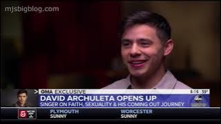 David Archuleta Talks Coming Out as LGBTQ on Good Morning America