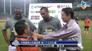 20131030 CPBL 獅vs犀牛 賽後訪問費古洛、坎諾、邦勝