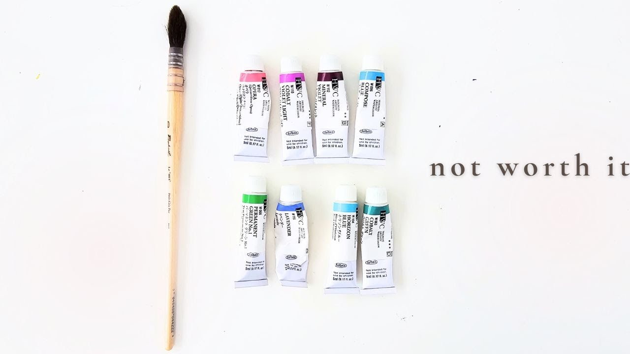 3 expensive mistakes I made as a self-taught watercolor artist