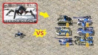 Terror Drone vs Tanks  Red Alert 2