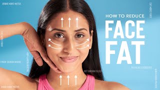 How To Reduce Face Fat | Simple Facial Slimming Massage Techniques For ROUND FACES with DOUBLE CHIN!