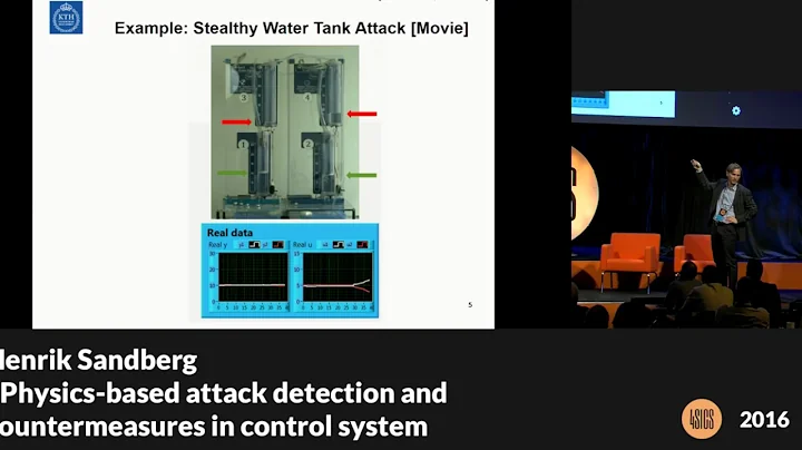 10 - Henrik Sandberg - Physics-based attack detection and countermeasures in control systems