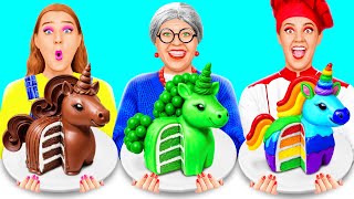 Me vs Grandma Cake Decorating Challenge | Epic Food Battle by Fun Challenge