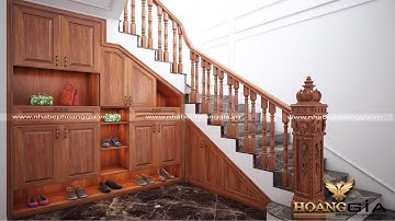 Top 20 Mẫu Cầu Thang Gỗ Đẹp, Sang Trọng Được Ưa Chuộng Nhất Hiện Nay