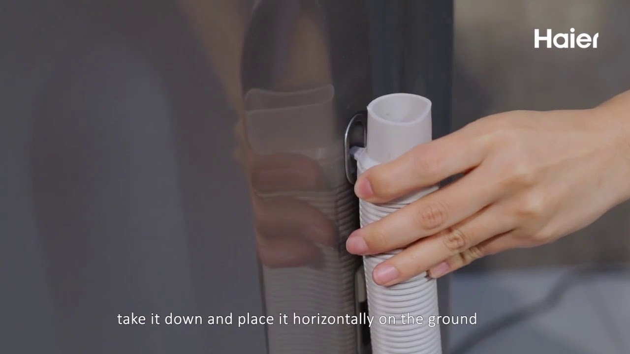 Eng WM SA 01 TL E1 No drain problem of top load washing machine Haier YouTube