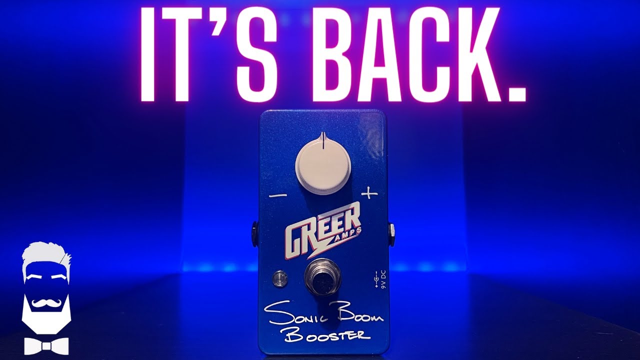 Greer Amps Sonic Boom Booster - ReRelease! One Knob And The Truth feat. Black Mountain