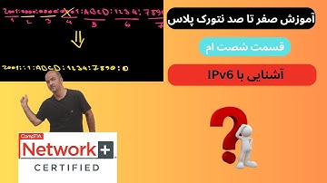 ‫آموزش دوره جامع نتورک پلاس Network+ | آموزش IPv6 و کاربرد آن در شبکه