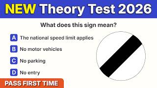 Theory Test 2026 UK | Most Difficult Official DVSA Theory Question & Answer (Must Watch!)