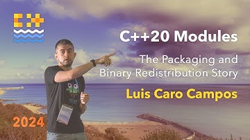 C++20 Modules - Review of the Current State of C++ Modules 2024 - Luis Caro Campos - C++ on Sea 2024