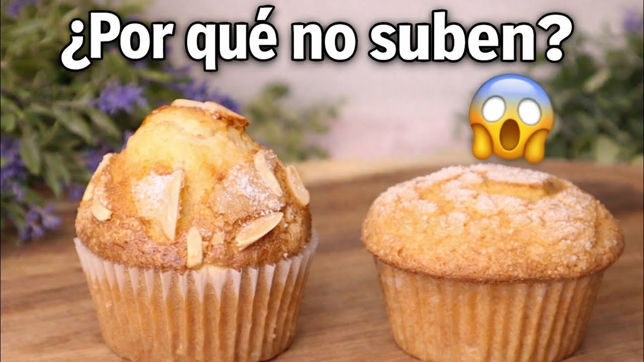 ¿Por qué no te suben las magdalenas? El truco que lo cambia todo😌
