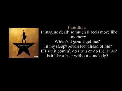 Hamilton my shot lyrics
