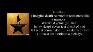Hamilton my shot lyrics
