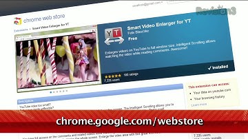 Auto Maximize YouTube Videos in Chrome - Tekzilla Daily Tip