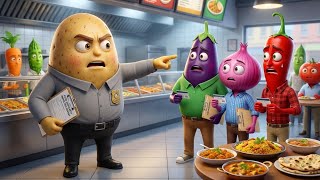 'Aloo and the Fake Food Inspectors' | A Funny Animation Kids Story | | The Story Cafe | 'Aloo and the Fake Food Inspectors' | A Funny Animation Kids Story | | The Story Cafe |