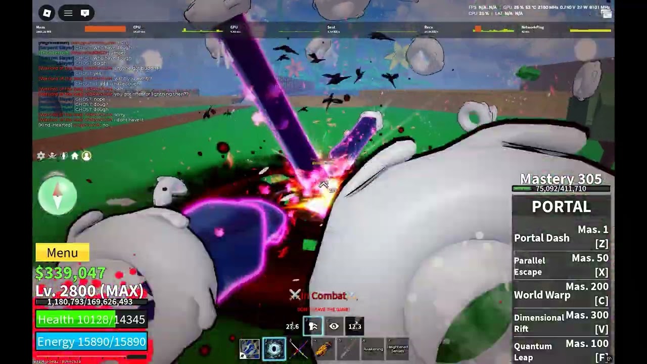 FINALLY GOT RAGING DEMON TITLE IN BLOXFRUITS!!!!! SOMETHING HAPPENED AT THE END!