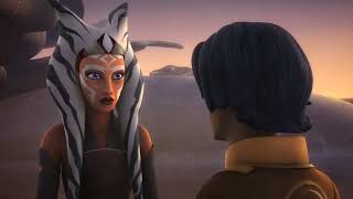 Star Wars Rebels S2 E20 The Mystery of Chopper Base: Ahsoka Talks to Ezra About the Force 1080p