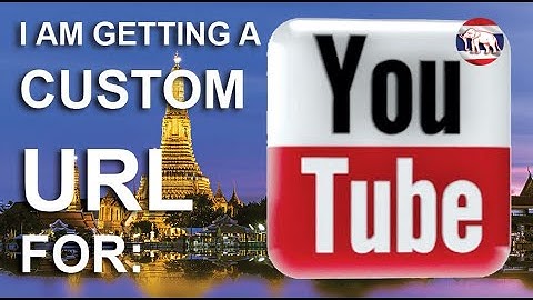 Getting a custom YouTube URL to celebrate surpass 100 subscribers