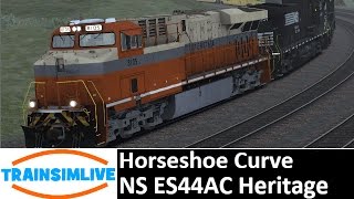 Let's Play Train Simulator 2016 - Horseshoe Curve, ES44AC