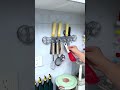 Suction cup hook knife holder Kitchen storage. Rack household Hook.# viral videos...................