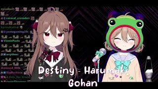 Download lagu Neuro-Sama V3 x Evil Neuro sings Destiny by Harumaki Gohan [karaoke Cover Version] w/subtitle