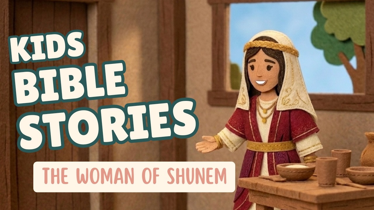 Kids Bible Stories | The Woman of Shunem