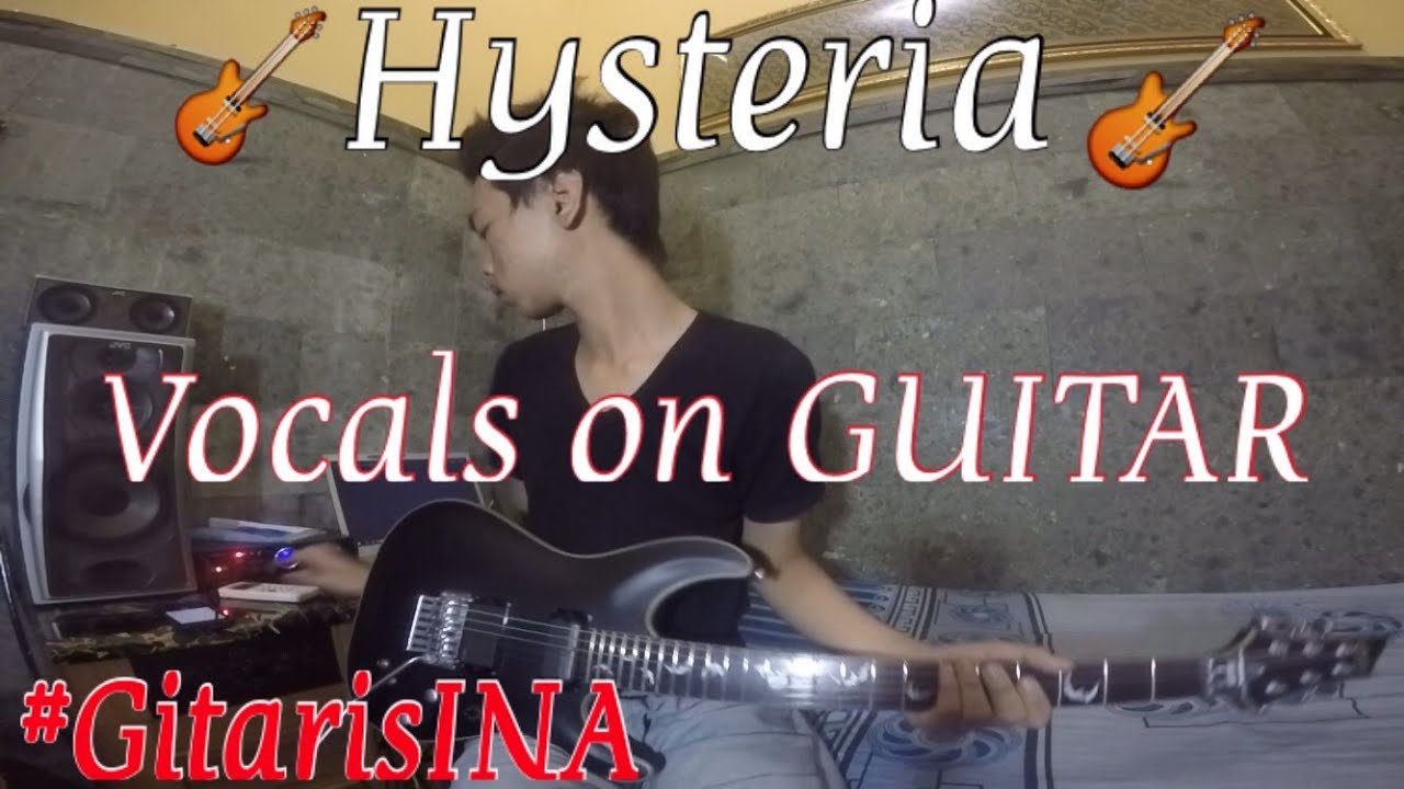 HFD Muse Hysteria Guitar Cover + Vocals on Guitar! YouTube