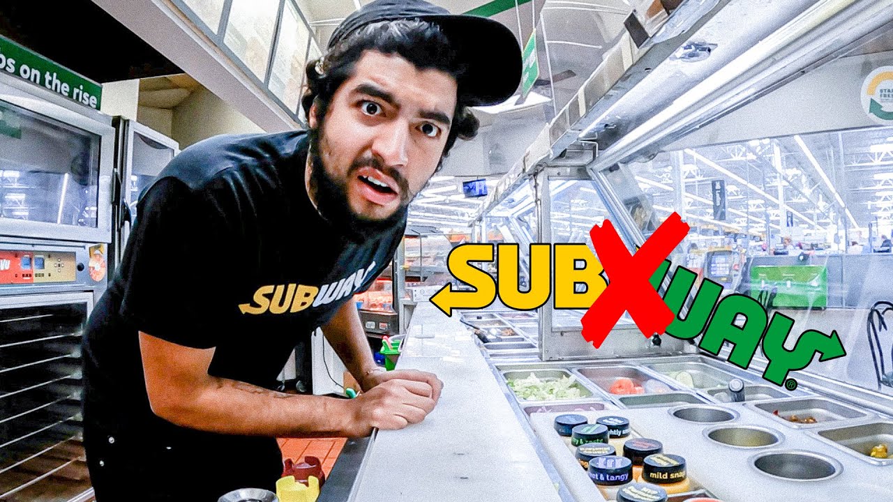 Así es TRABAJAR en SUBWAY en Estados Unidos ( ME TRATAN MAL)😩🇺🇸