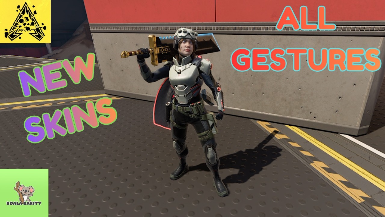 New Legendary Skin for Wraith (Covert Specter), 7th Anniversary, All Gestures [Apex Legends - Feb26]
