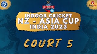 NZ-ASIA CUP INDOOR CRICKET TOURNAMENT - 2023 | COURT 5 | DAY 3 screenshot 4