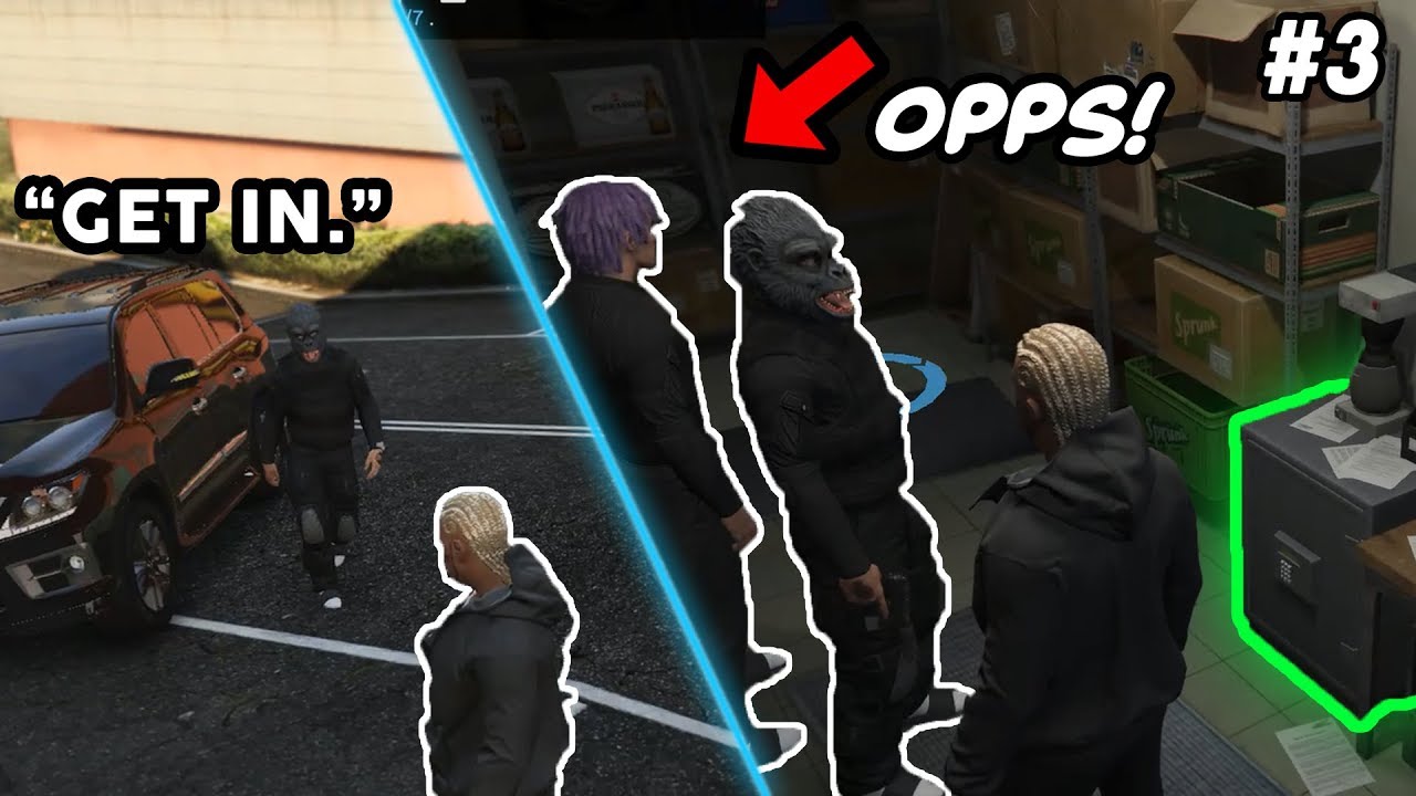 I ROBBED A STORE! *with the opps* | GTA 5 BigCityRP - #3