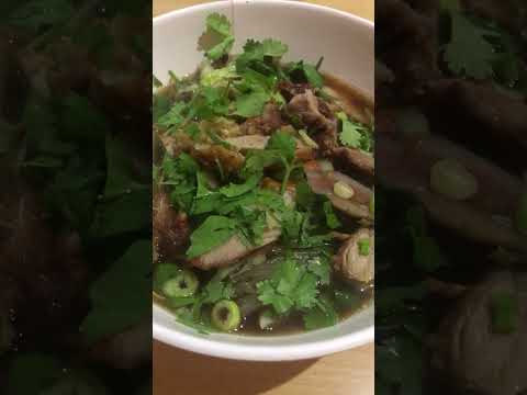 Ramen Noodles with Duck and vegetable#video#viral#viralshorts#viralvideo#viralvideo#shortvideo#asm