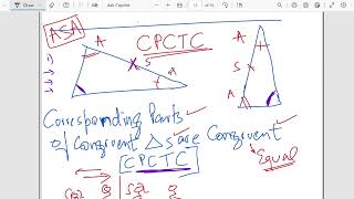 What Is CPCTC in Geometry ? Corresponding Parts of Congruent Triangles are Congruent