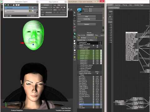 Brekel/Kinect 2 Facial Animation Capture Test #1 (Raw Data)