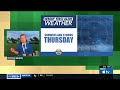 FIRST ALERT: Warm Wednesday, storms return Thursday