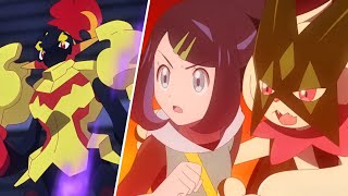 Likos Charcadet Evolves Into Armarouge - Pokemon Horizons Episode 124 Amv