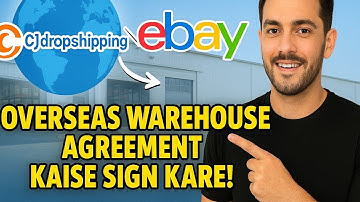 How to get eBay Overseas Warehouse Whitelist Agreement with CJ Dropshipping | Step-by-Step Guide