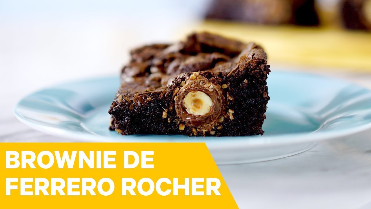 BROWNIE DE FERRERO ROCHER MELHORES RECEITAS TASTEMADE