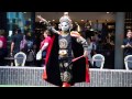 Face changing bian lian magic performance at sydney cny2017