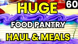 FRUGAL LIVING  Food Pantry Haul 2024  Frugal Living Food Haul  FOOD BANK  Food Pantry Haul Video