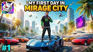 🔥 STARTING MY FIRST DAY IN GANGSTER MIRAGE CITY! 🚗💥 (Taking Over The Streets) screenshot 1