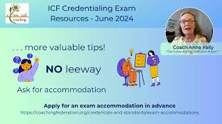 Two Helpful Resources On The New ICF Credentialing Exam    and more!
