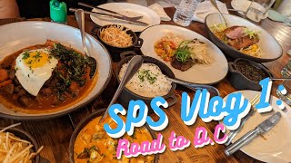 SPS Internship Vlog 1: Road to DC