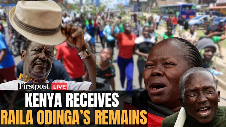 LIVE: Plane Carrying Former Kenyan PM Raila Odinga's Body Lands in Kenya | Raila Odinga Dies | N18G