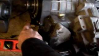 Oldsmobile Bravada  Chevrolet Blazer Transmission Removal Part 1