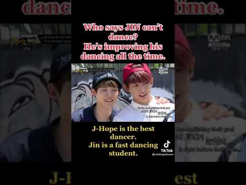 Jin is really working so hard 🥺🥺
