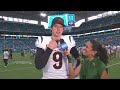 Joe Burrow throws for 4 TDs in bounce back performance as Bengals crush Dolphins