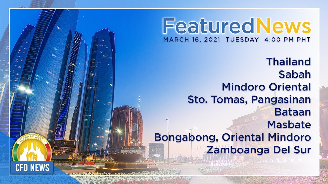 CFO News - TUESDAY - March 16, 2021